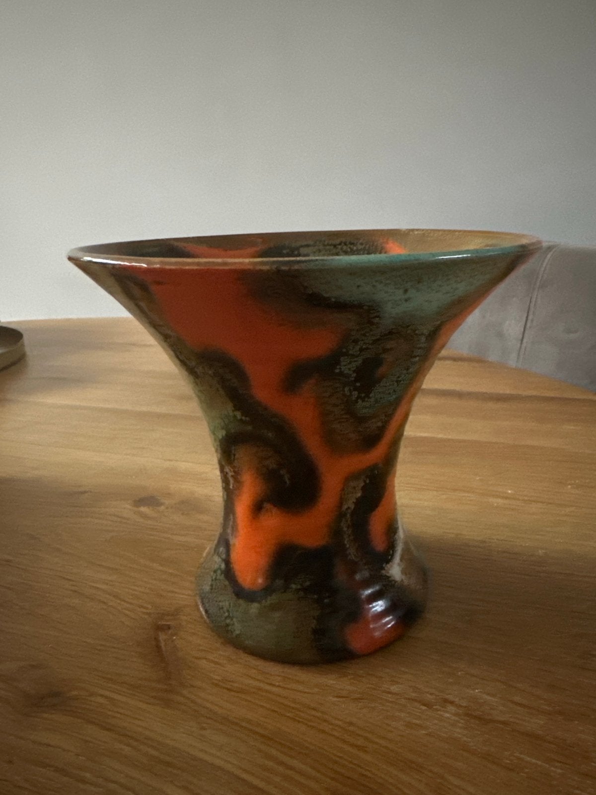 Antieke Gouds Plateel vaas - PZH Plazuid Gouda - Muvelee, Antiek en Kunst, Ophalen of Verzenden
