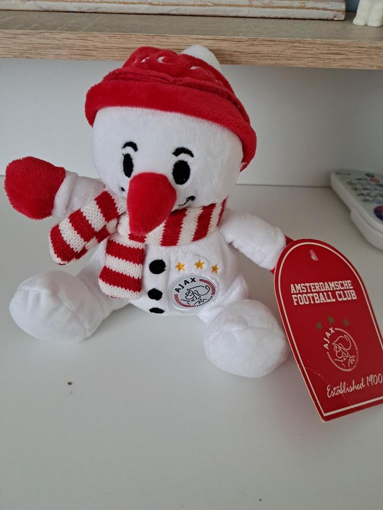 Mascotte Ajax collectorsitem, Ophalen of Verzenden, Zo goed als nieuw, Ajax