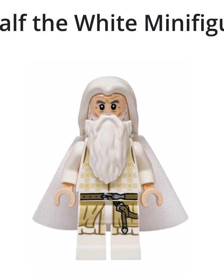 Lego LOTR Gandalf The White lor154 Minas Tirith 11377 NIEUW, Compleet, Lego, Nieuw, Ophalen of Verzenden