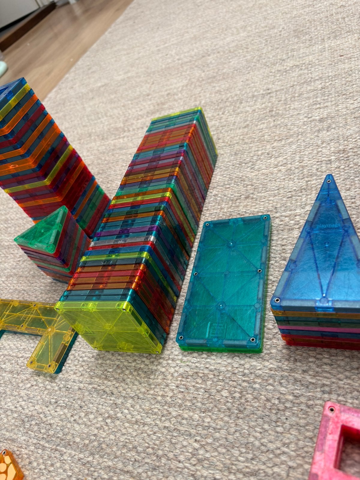 Set magnatiles, Ophalen of Verzenden, Zo goed als nieuw