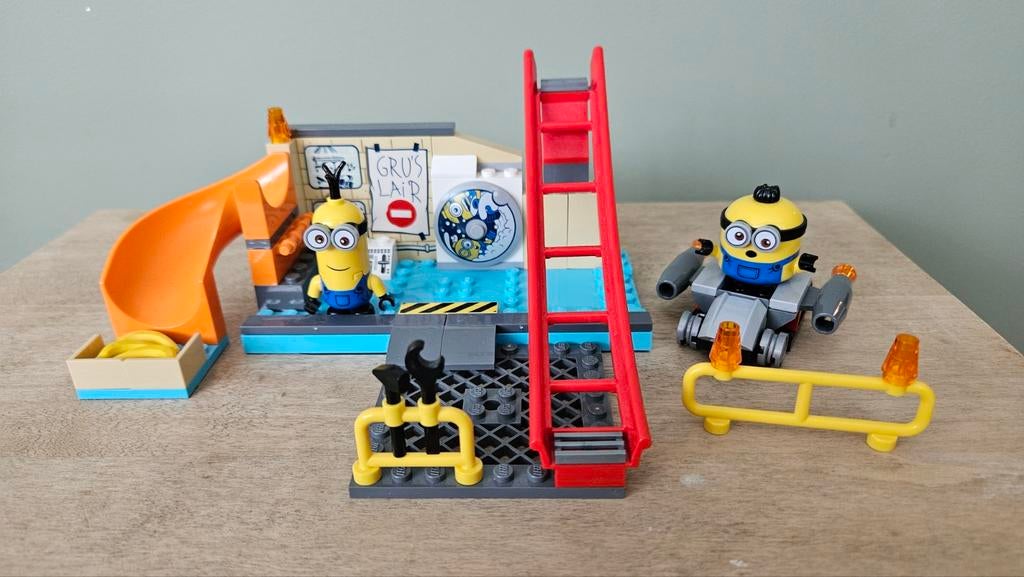 LEGO Minions: 75546 The Rise of Gru, Overige thema's, Lego, Zo goed als nieuw, Complete set