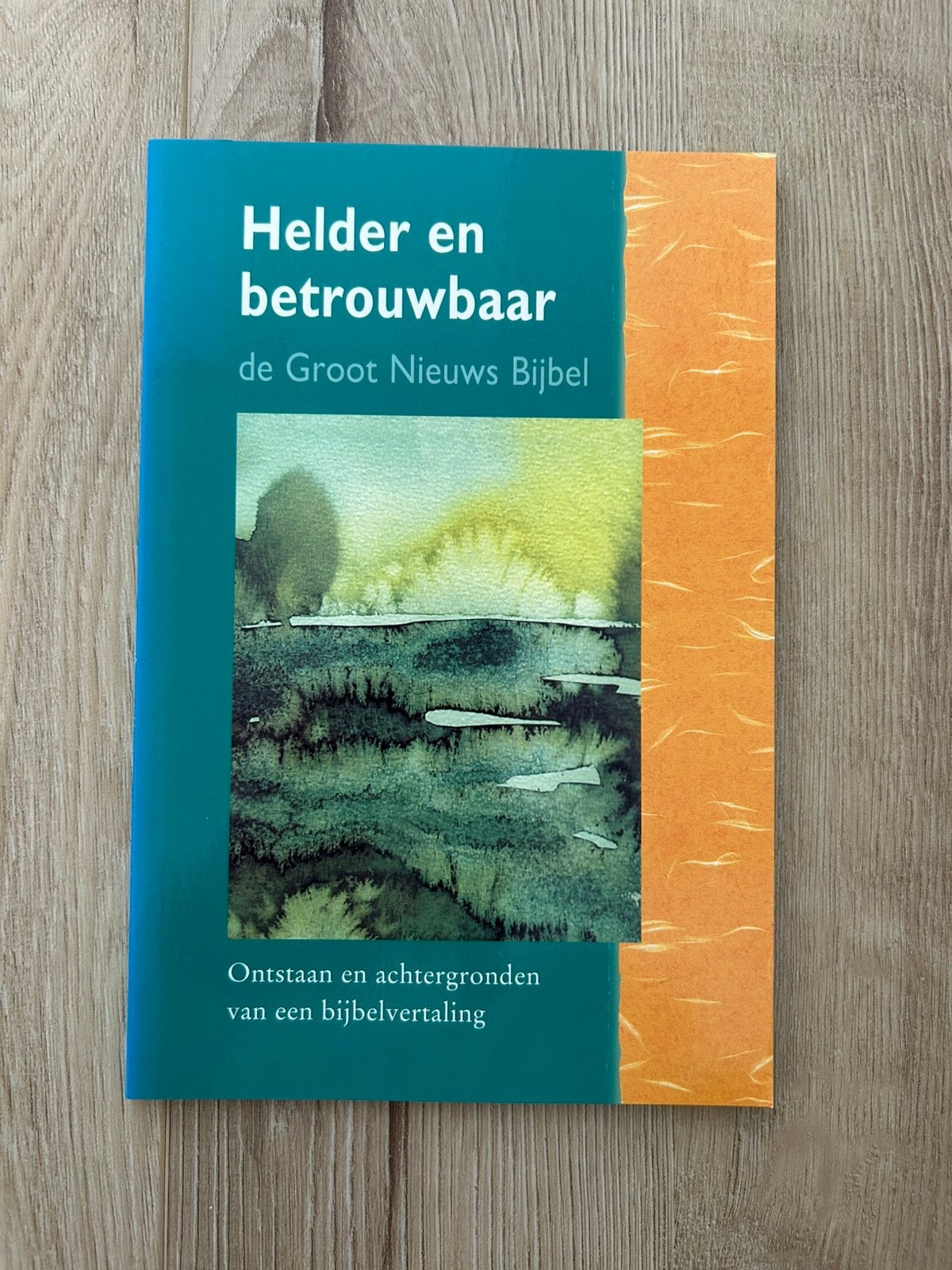 Helder en betrouwbaar, ontstaan&achtergrond bijbelvertaling, Boeken, Ophalen of Verzenden, Zo goed als nieuw