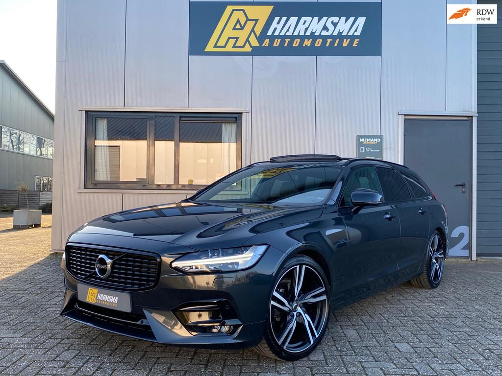 Volvo V90 2.0 D4 R-Design I Pilot Assist I Pano I Trekhaak, Auto's, Volvo, Bedrijf, Te koop, V90, ABS, Adaptive Cruise Control