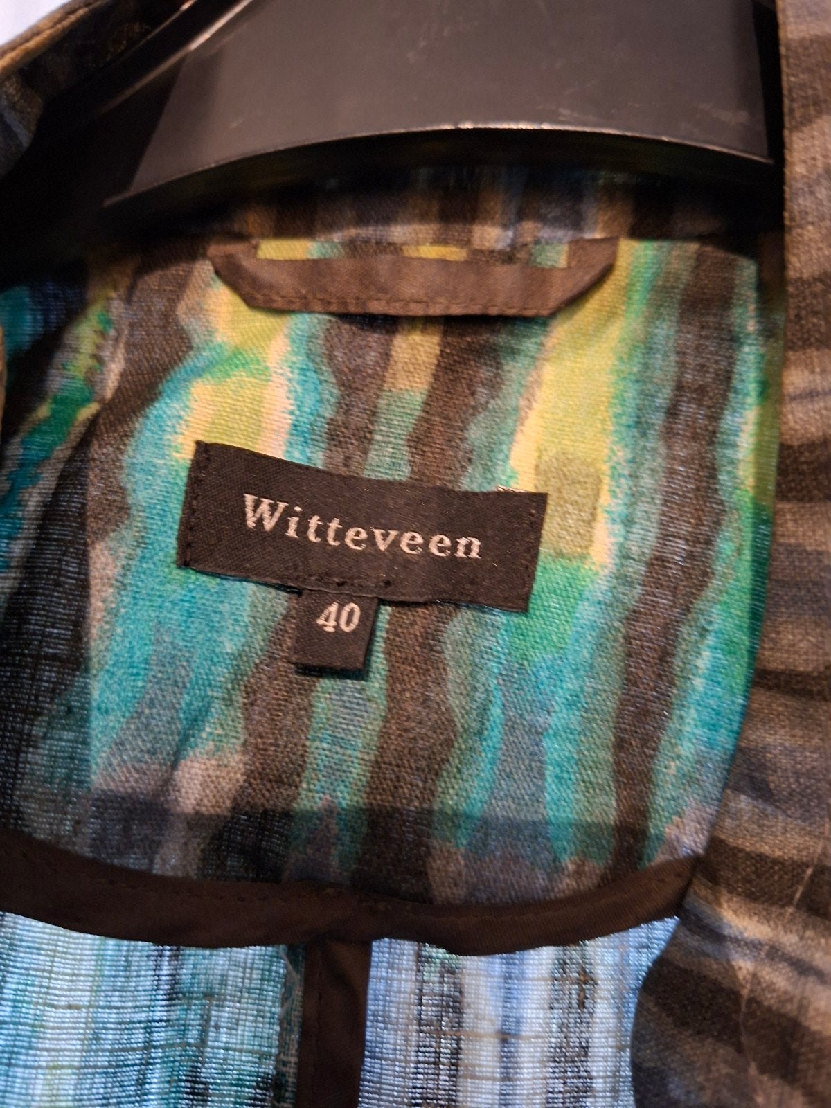 bijzonder jasje mt 40, Kleding | Dames, Witteveen, Ophalen of Verzenden, Zo goed als nieuw, Maat 38/40 (M)