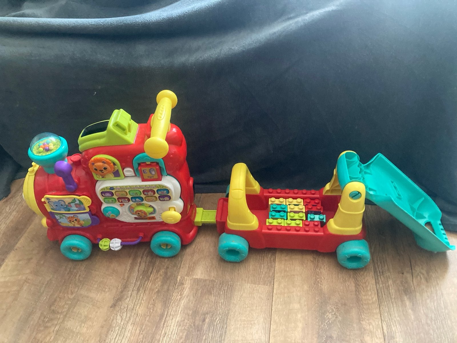 VTech Zoef Zoef Dieren Trein met blokken, Ophalen, Gebruikt, Overige merken