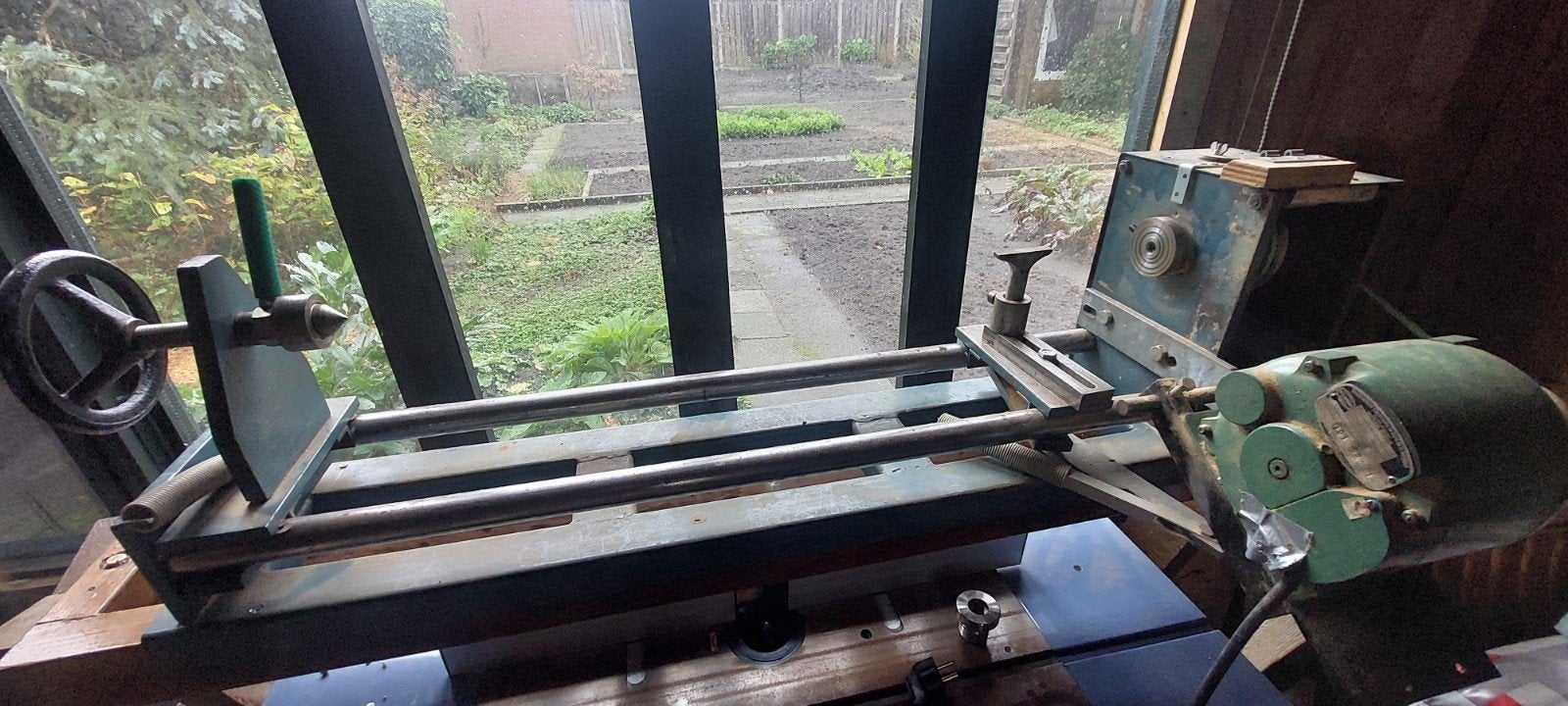 Robuuste Houtdraaibank voor de hobbyist, Ophalen, Gebruikt, Houtdraaibank, 500 tot 1000 mm