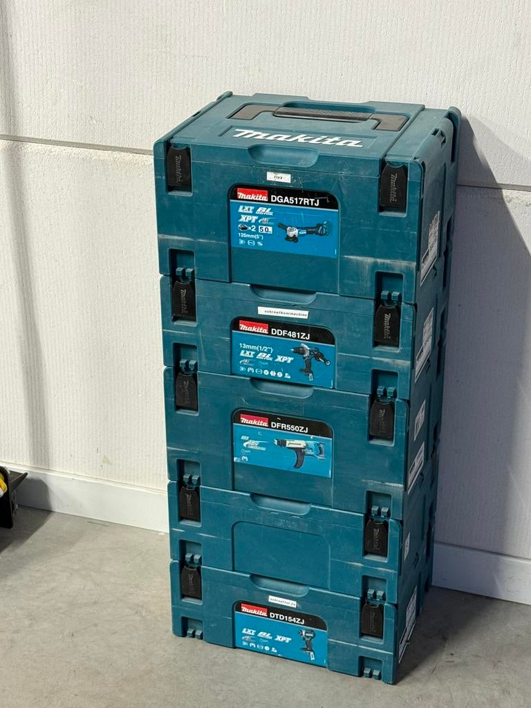 Makita MBox + Rems koffer, Ophalen, Zo goed als nieuw