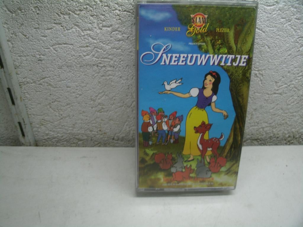 vhs 190a sneeuwwitje gold  slam ned gespr, Alle leeftijden, Ophalen of Verzenden, Gebruikt