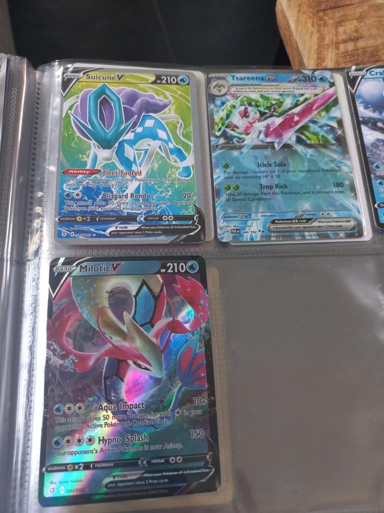 Pokémon, Ophalen of Verzenden, Zo goed als nieuw, Meerdere kaarten, Foil