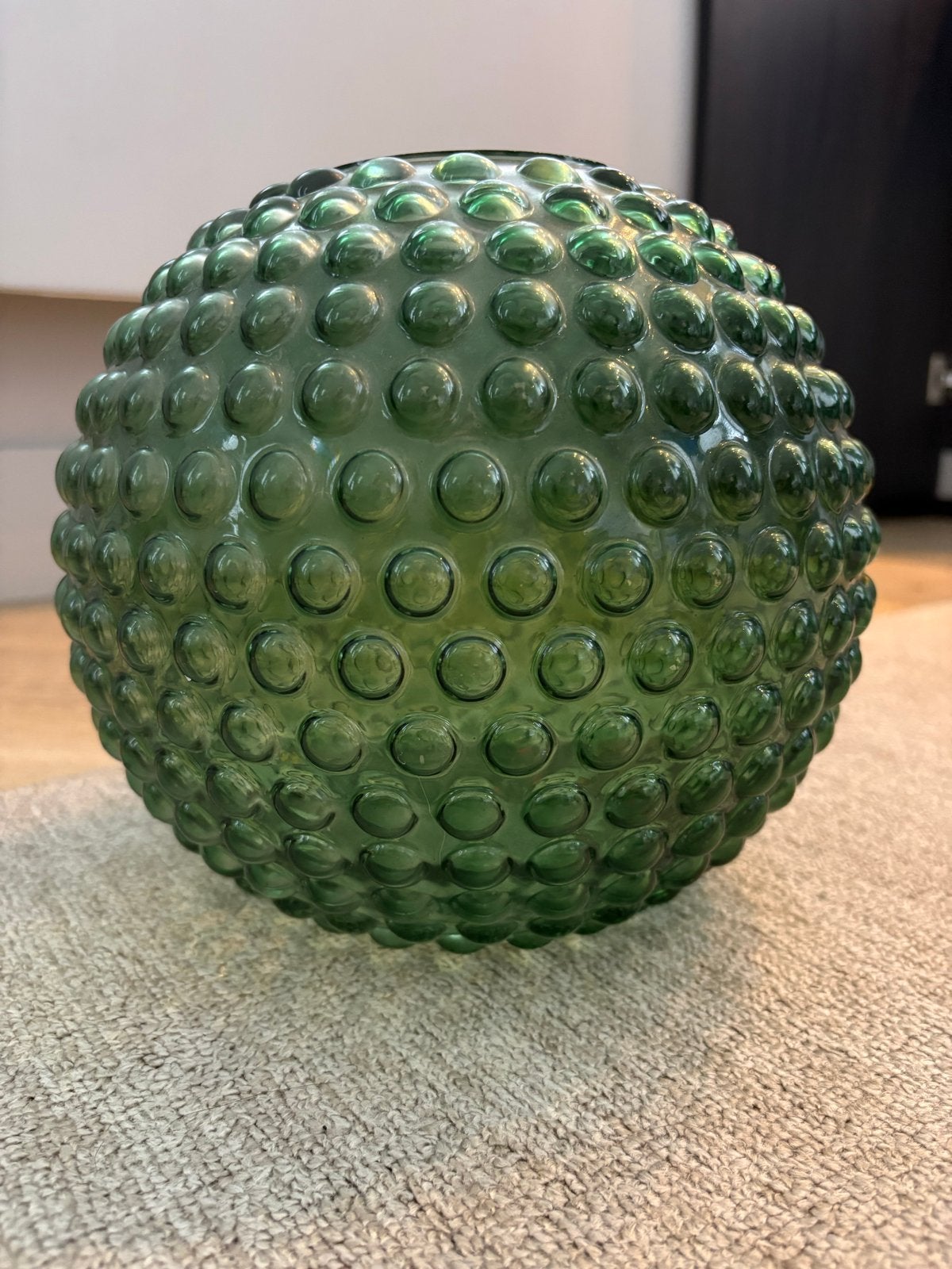 Groene bubble vaas - Uniek design, Ophalen of Verzenden