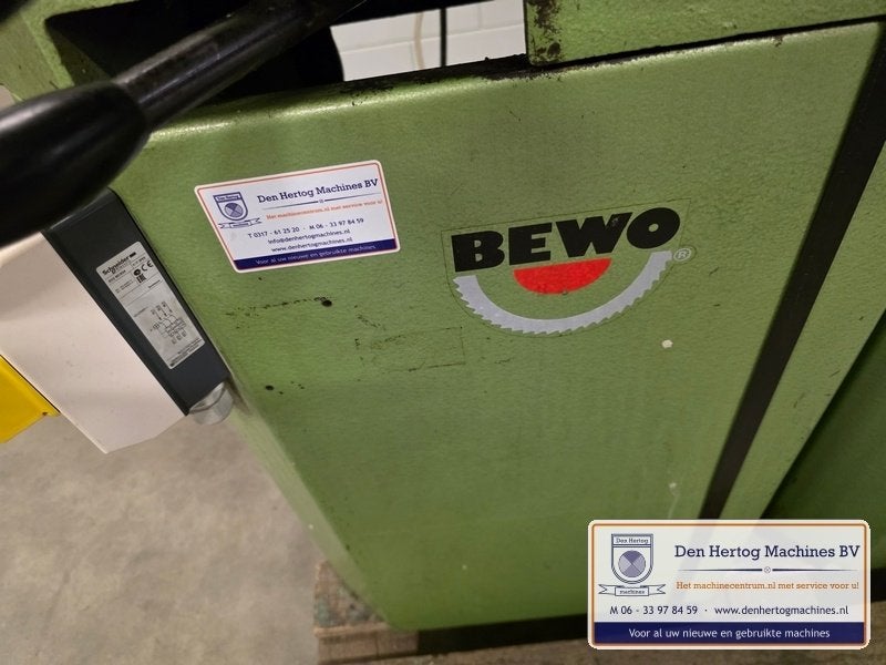 Bewo 315 LT met koeling twee snelheden 100x100mm 400V, Ophalen, Gebruikt, Bewo, Afkortzaag