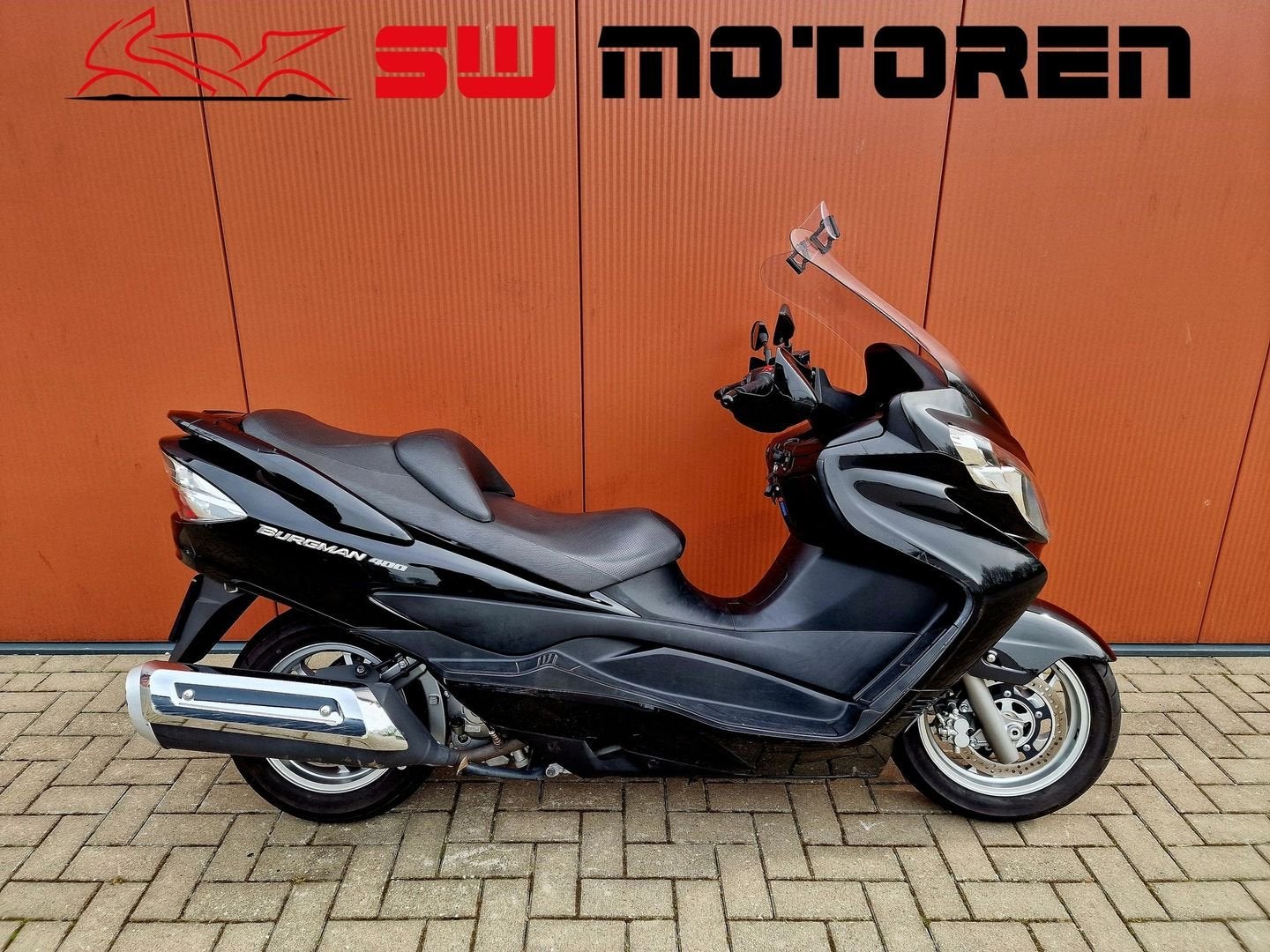 AN 400 BURGMAN, LAGE KM, GOEDE EN NETTE MOTORSCOOTER, Motoren, Motoren | Suzuki, 400 cc, Bedrijf, Onbekend, Onbekend