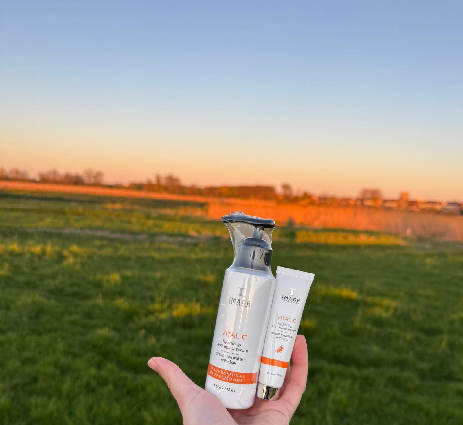 Image Skincare Vital C Anti-Aging Serum Professional, Verzenden, Nieuw, Gehele gezicht, Verzorging