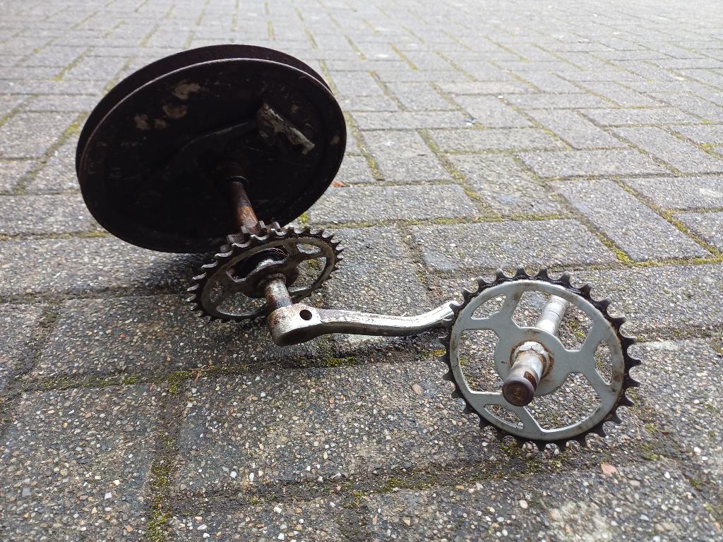 Mobylette trapas onderdelen gebruikt, Fietsen en Brommers, Brommeronderdelen | Oldtimers, Ophalen of Verzenden, Gebruikt, Overige typen