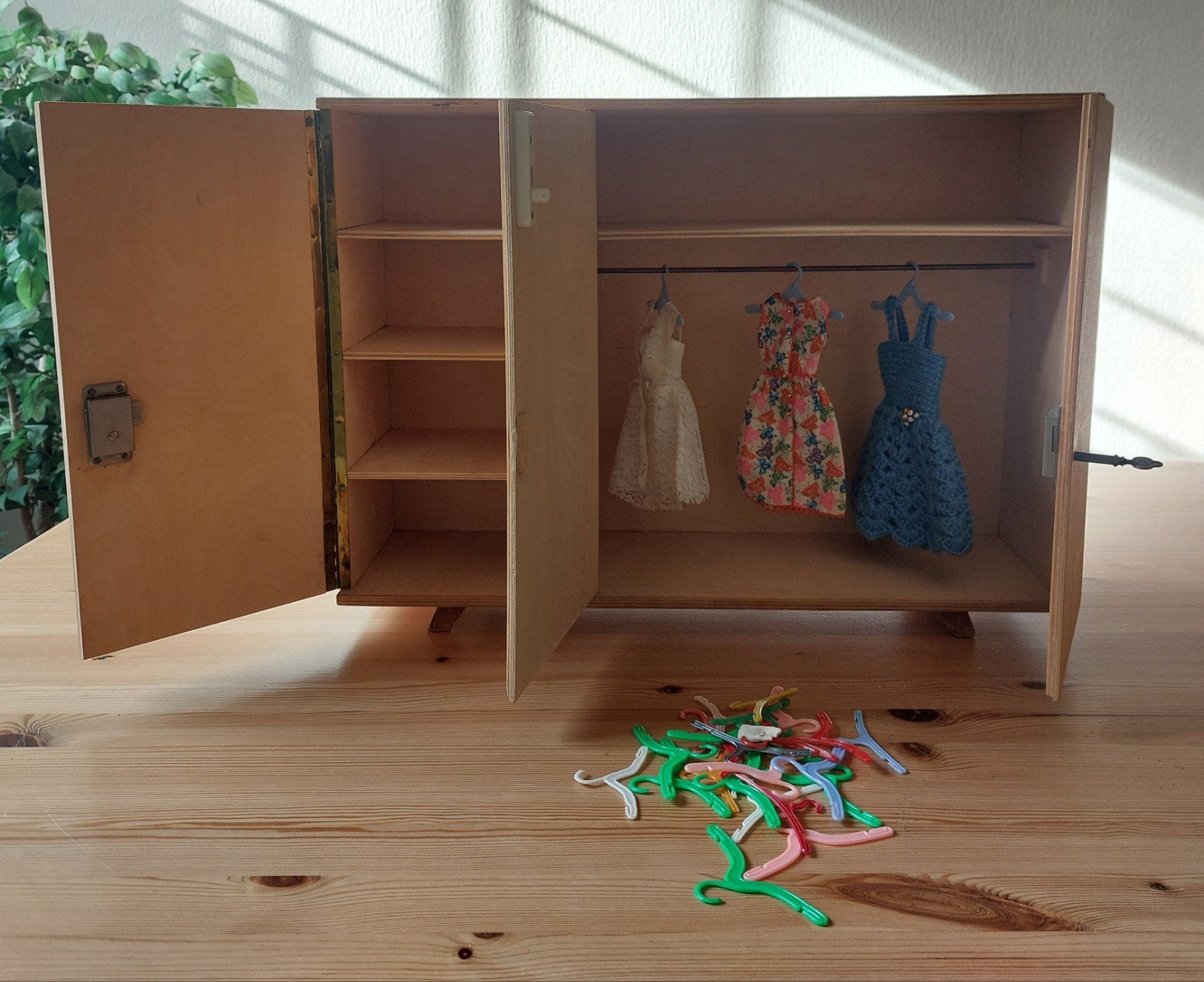 Garderobekast voor Barbiepopkleren, Ophalen, Gebruikt, Meisje
