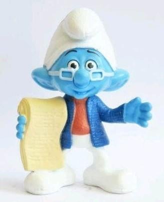 Vertelsmurf 2013 McDonald's, Ophalen, Nieuw, Overige Smurfen, Poppetje, Figuurtje of Knuffel