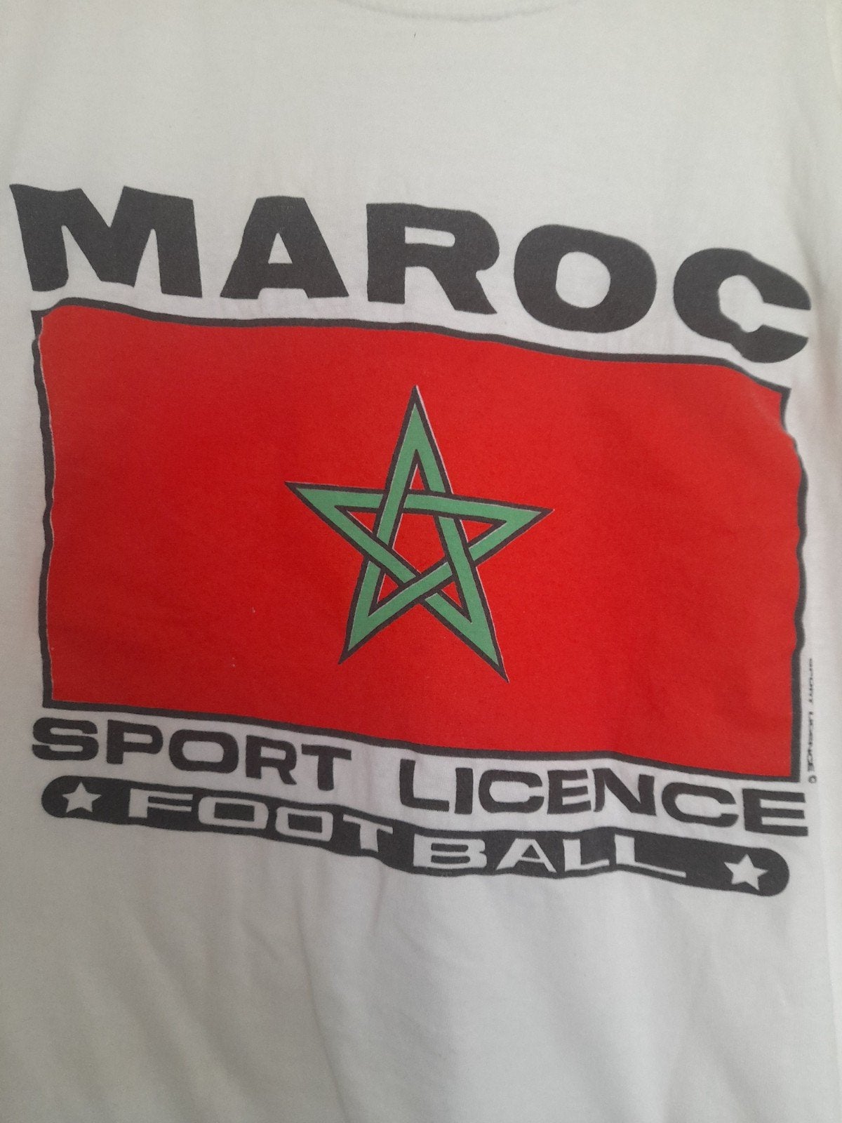 Marokko T-shirt voetbal, Ophalen of Verzenden, Overige maten