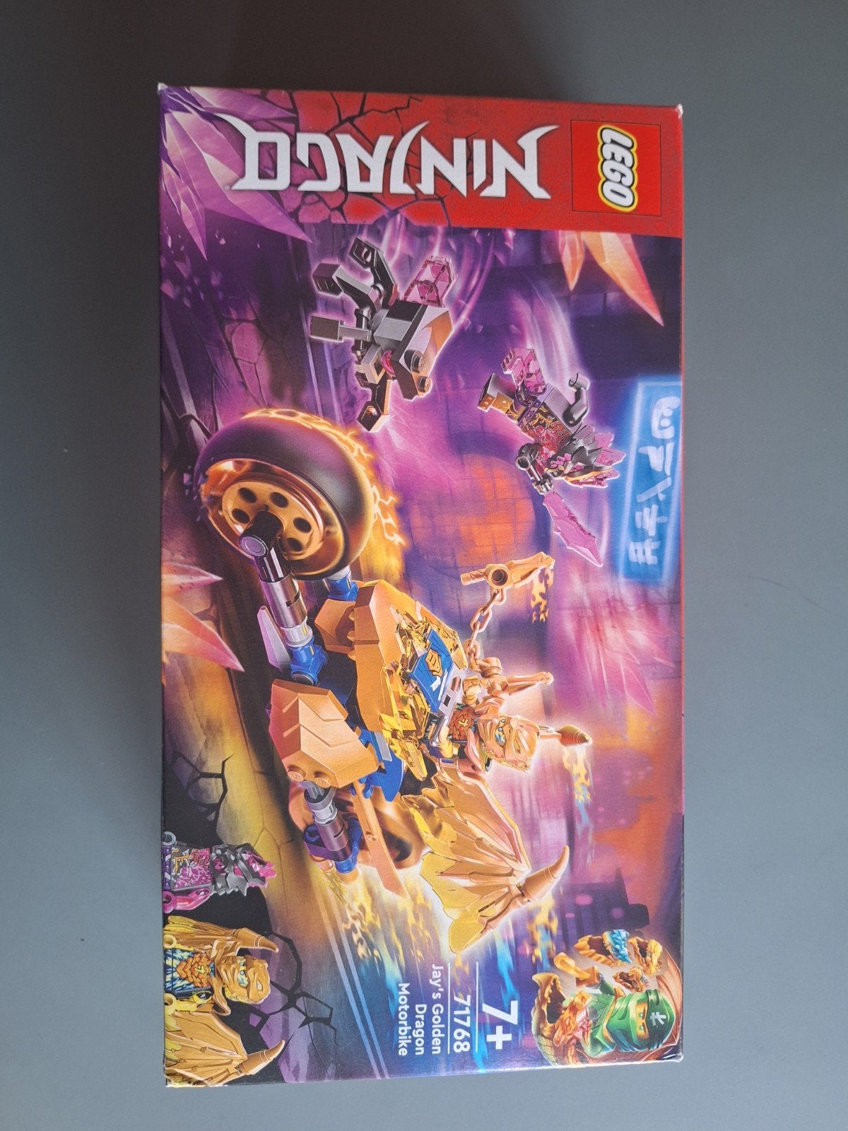 LEGO Ninjago Jay's Gouden Draak Motorfiets 71768, Ophalen, Zo goed als nieuw, Overige merken