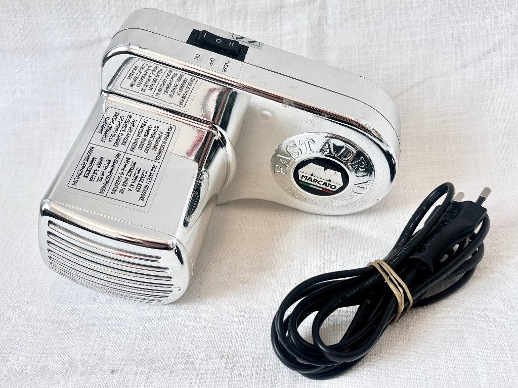 Marcato Motor Pastamachine - 220/240V 100W, Overige typen, Verzenden, Kunststof, Zilver