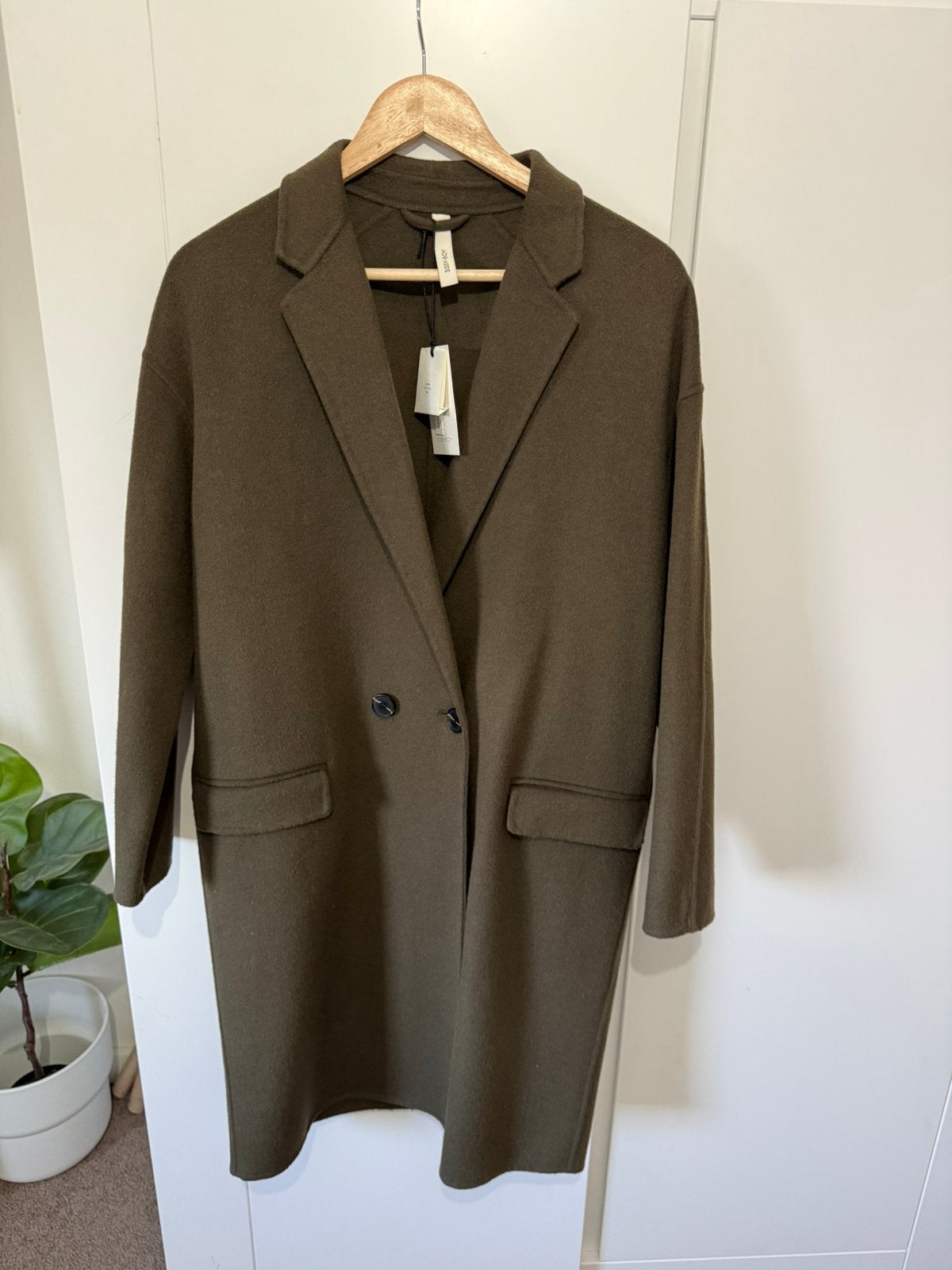 Nieuw Sissy Boy khaki najaars jas mantel XS/S (valt ruim), Ophalen of Verzenden, Nieuw, Maat 36 (S), Groen
