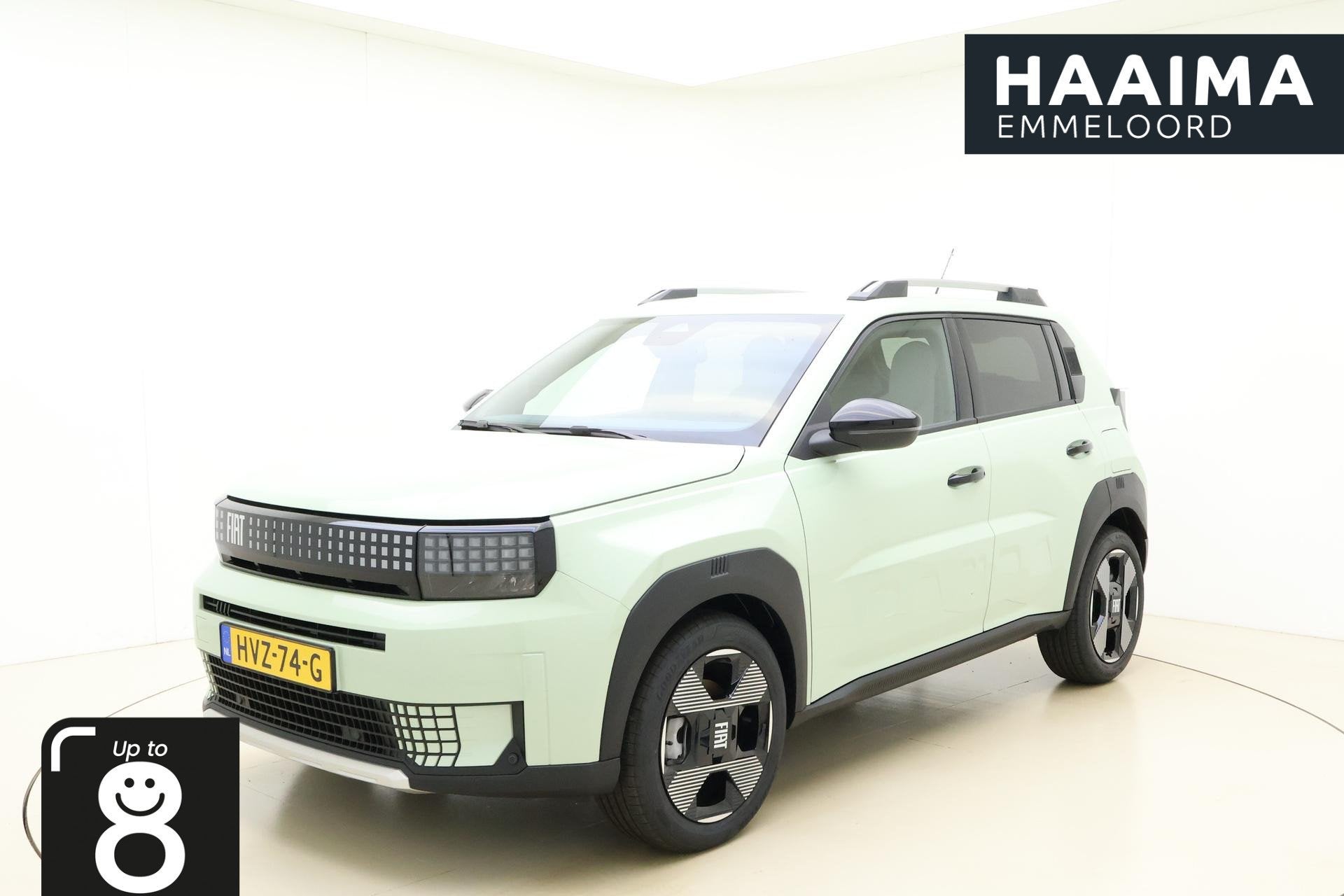 Fiat Grande Panda 1.2 Hybrid La Prima Automaat | NIEUW MODEL, Auto's, Fiat, Stof, Origineel Nederlands, Bedrijf, 3 cilinders