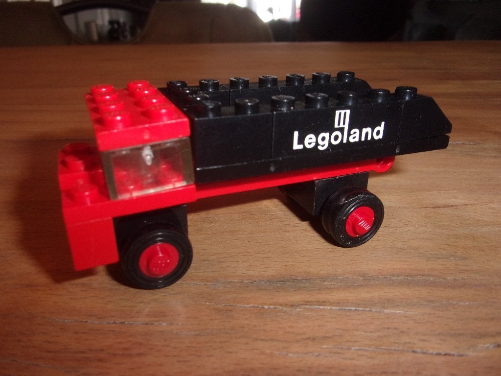 Lego Legoland 606-2 Tipper Lorry uit 1972 (2), Gebruikt, Lego, Ophalen of Verzenden, Compleet