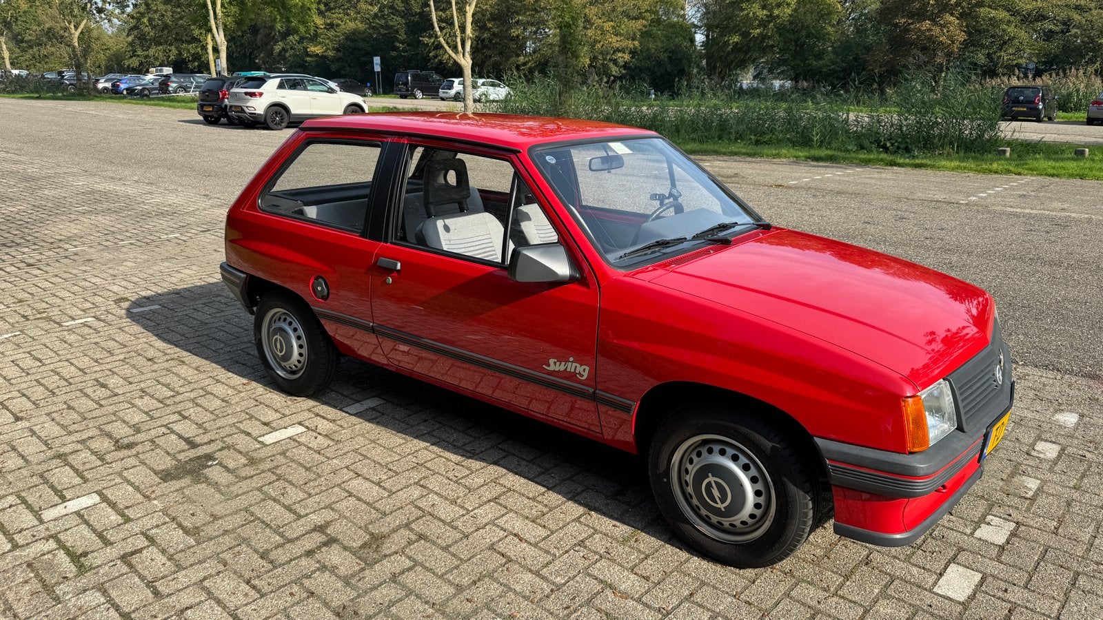 Opel Corsa 1.3 S6 1988 Rood, Voorwielaandrijving, Dealer onderhouden, 750 kg, 4 cilinders