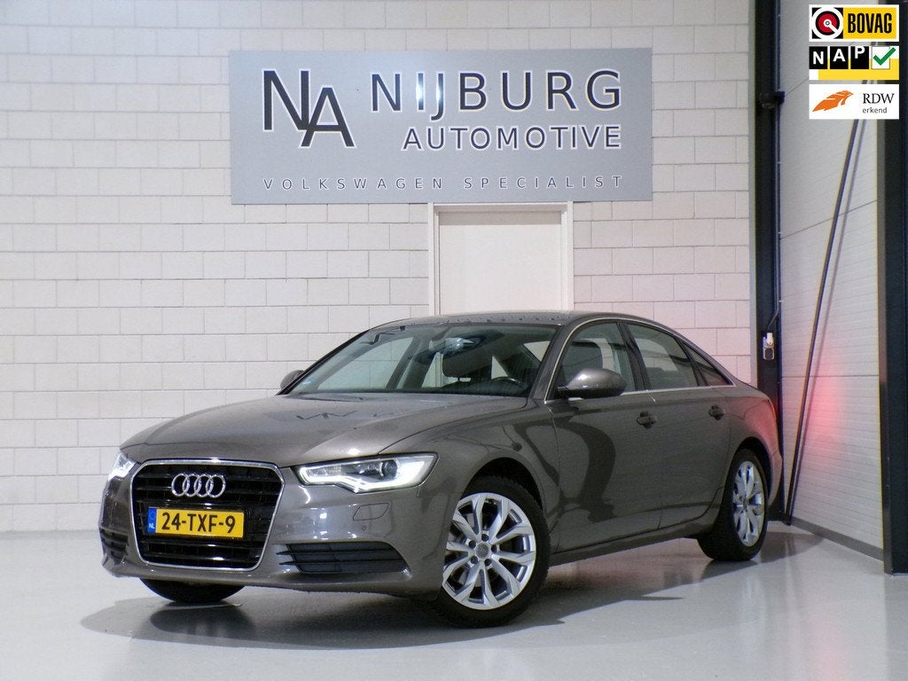 Audi A6 Limousine 2.8 FSI Pro Line Plus "Origineel NL!" Auto, Auto's, Audi, Euro 5, Gebruikt, Zwart, 2773 cc