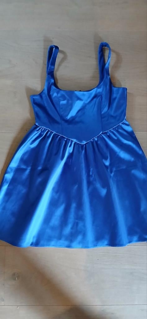 Cocktailjurk, Maat 38/40 (M), Blauw, Nieuw, Cocktailjurk