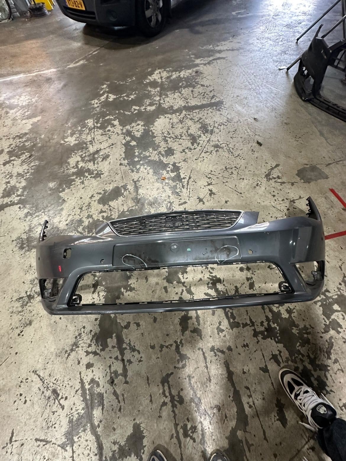 Seat Leon FR 2014 voorbumper, Ophalen of Verzenden, Gebruikt, Seat