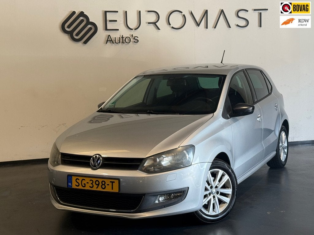 Volkswagen Polo 1.2-12V BlueMotion Trendline Navi Airco Crui, Auto's, Voorwielaandrijving, Euro 5, 1198 cc, Handgeschakeld