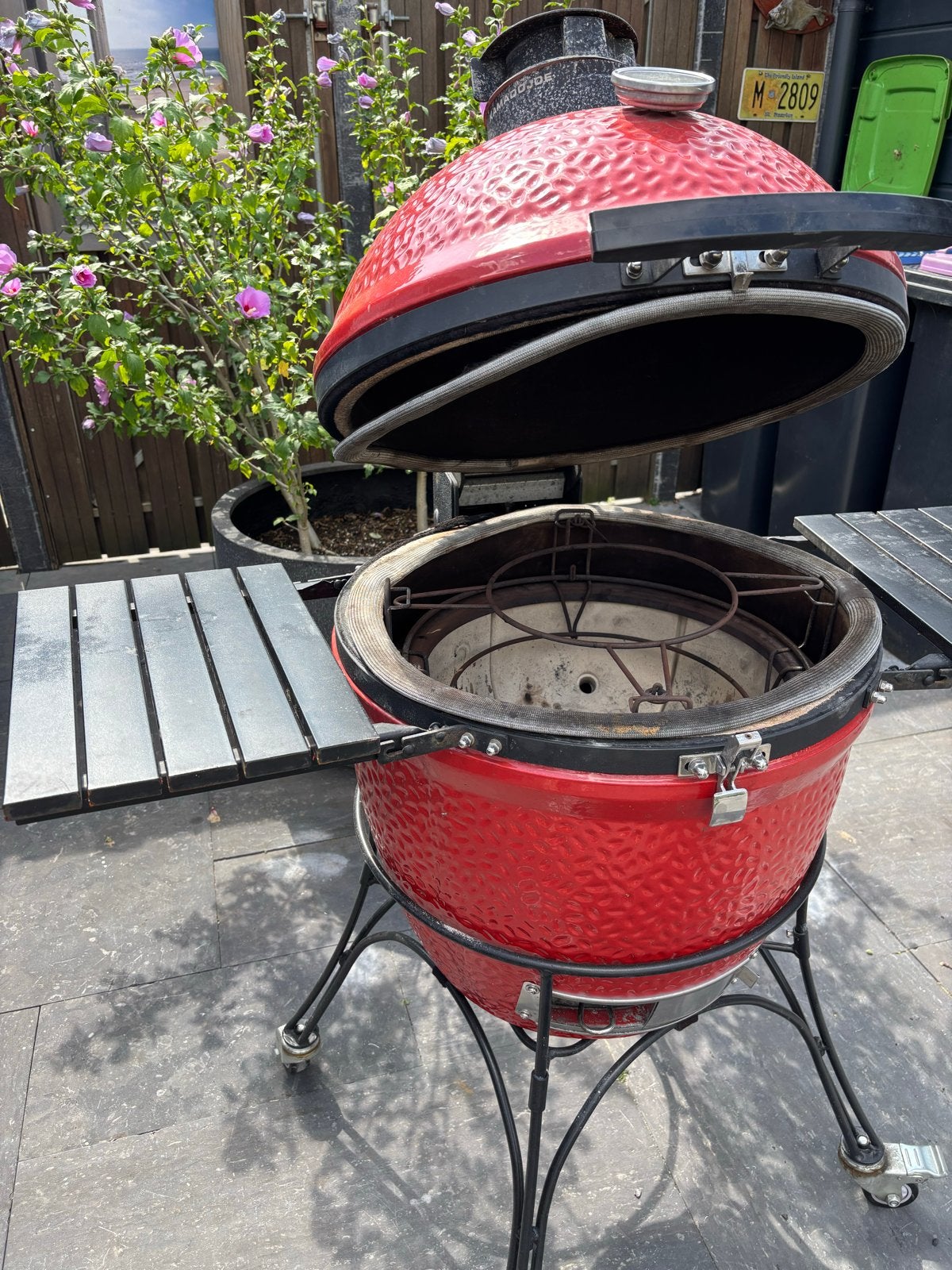 Kamado Joe Classic II- Houtskoolbarbecue Ø 45 cm, Tuin en Terras, Ophalen, Gebruikt