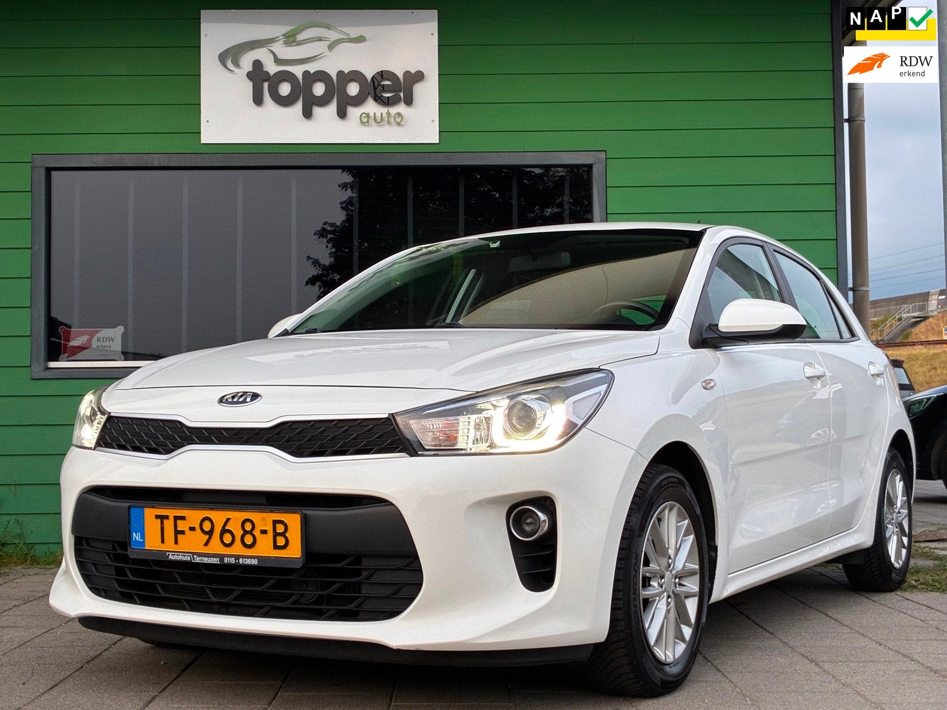 Kia Rio 1.0 TGDI ComfortPlusLine Navigator|Camera|Navigatie|, Voorwielaandrijving, 450 kg, Gebruikt, Euro 6