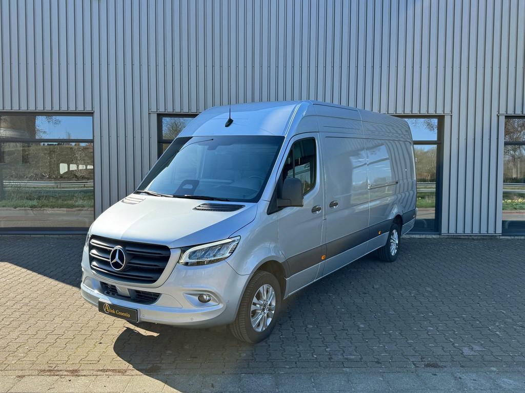 Mercedes-Benz Sprinter 319 L3H2 2x Schuifdeur BPM vrij Distr, Auto's, Automaat, 12 maanden, Achterwielaandrijving, Gebruikt