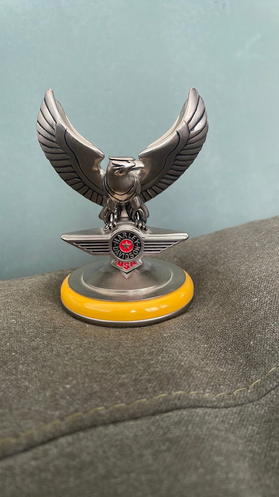 Harley-Davidson Adelaar Franklin Mint met zak horloge, Ophalen of Verzenden, Zo goed als nieuw, Motoren