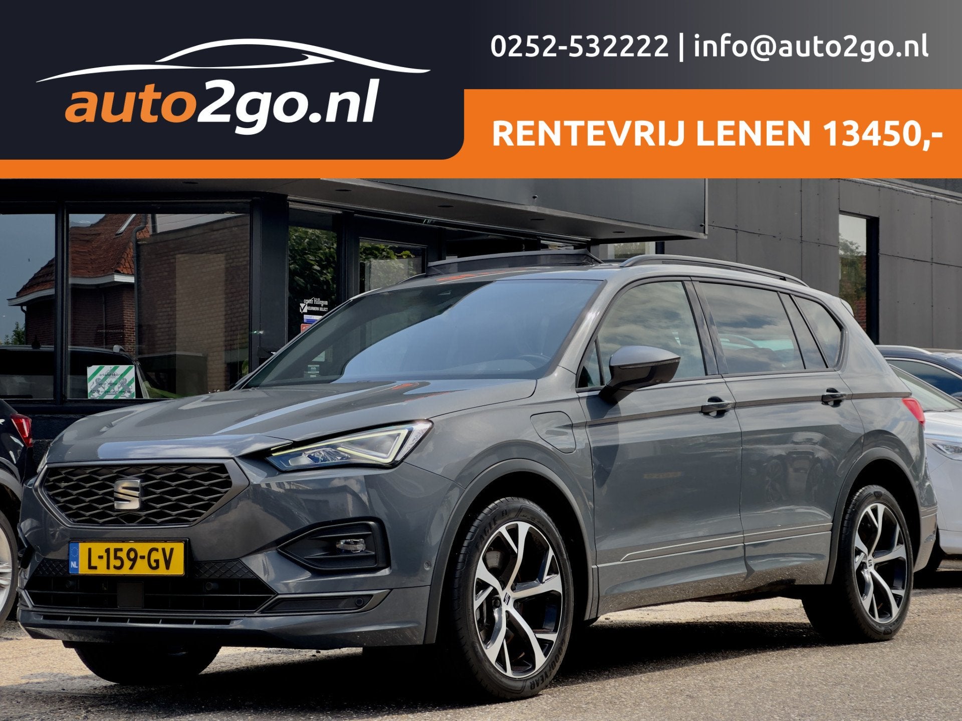 SEAT Tarraco 1.4 TSI FR e-Hybrid AUT6 PHEV PANODAK SPORT-INT, Auto's, Euro 6, 4 cilinders, 150 pk, Alcantara