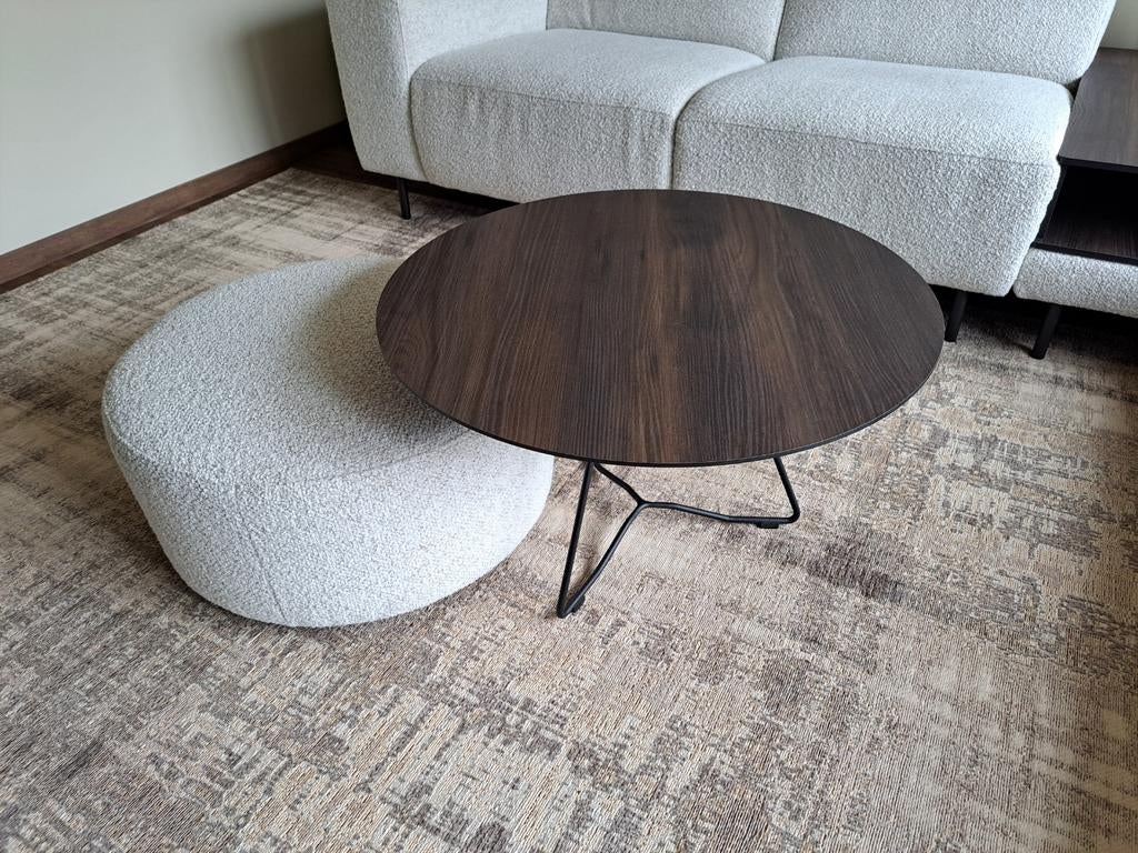 Ronde Salontafel (Montèl), Ophalen, 50 tot 100 cm, Rond, 50 tot 100 cm