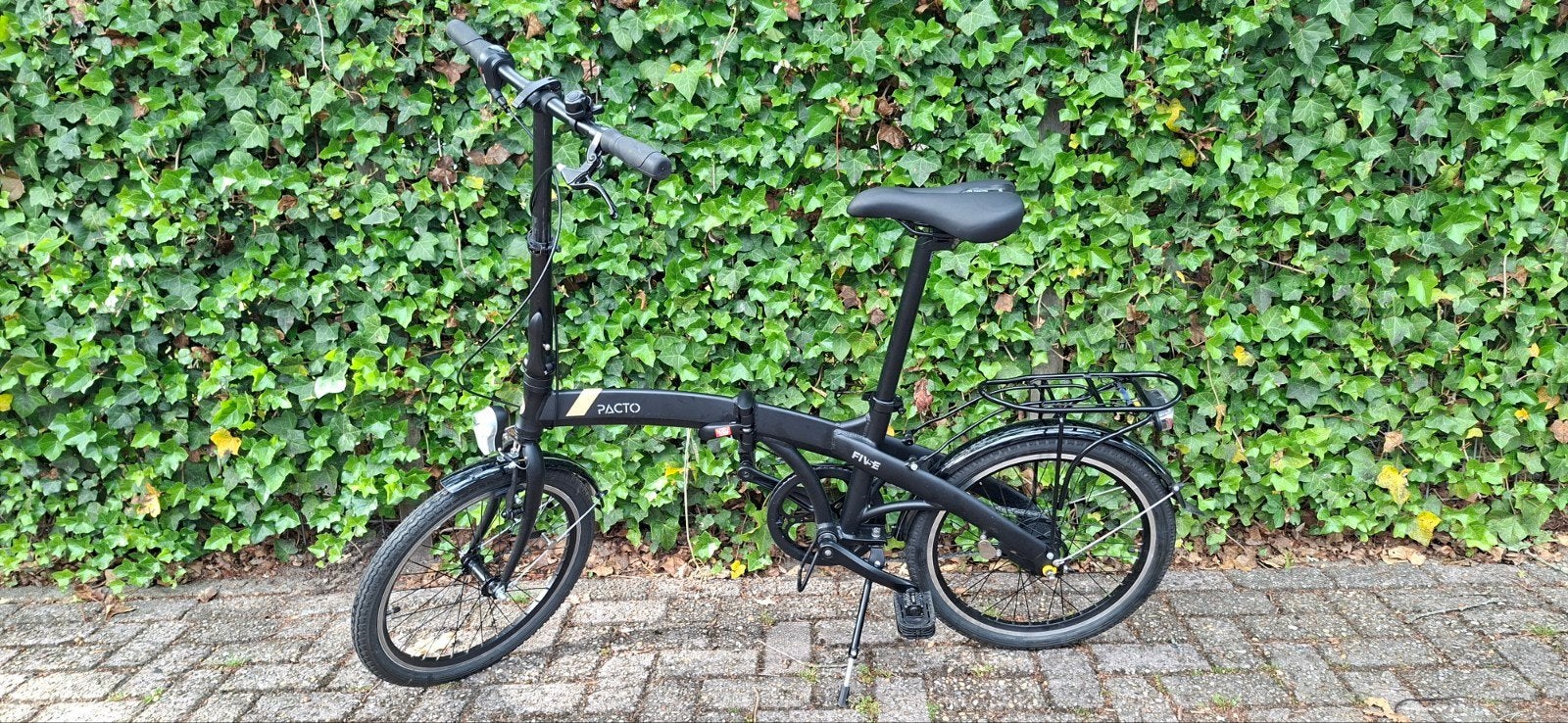 PACTO FIVE 5 vouwfiets, zwart, Shimano Nexus 7v, Ophalen, Zo goed als nieuw, 20 inch of meer