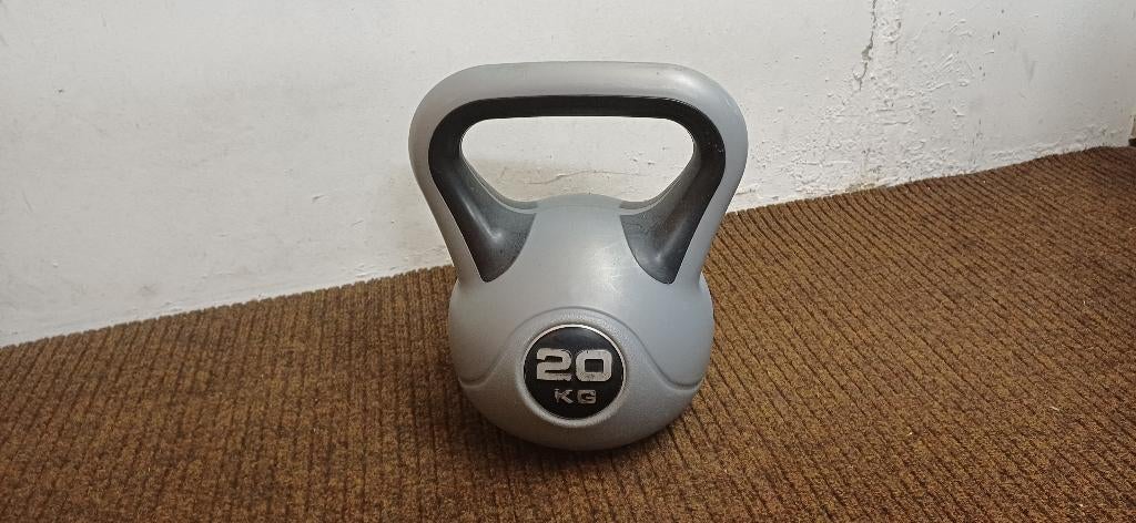 Kettlebell 20 kg, Sport en Fitness, Ophalen, Gebruikt, Benen, Kettlebell