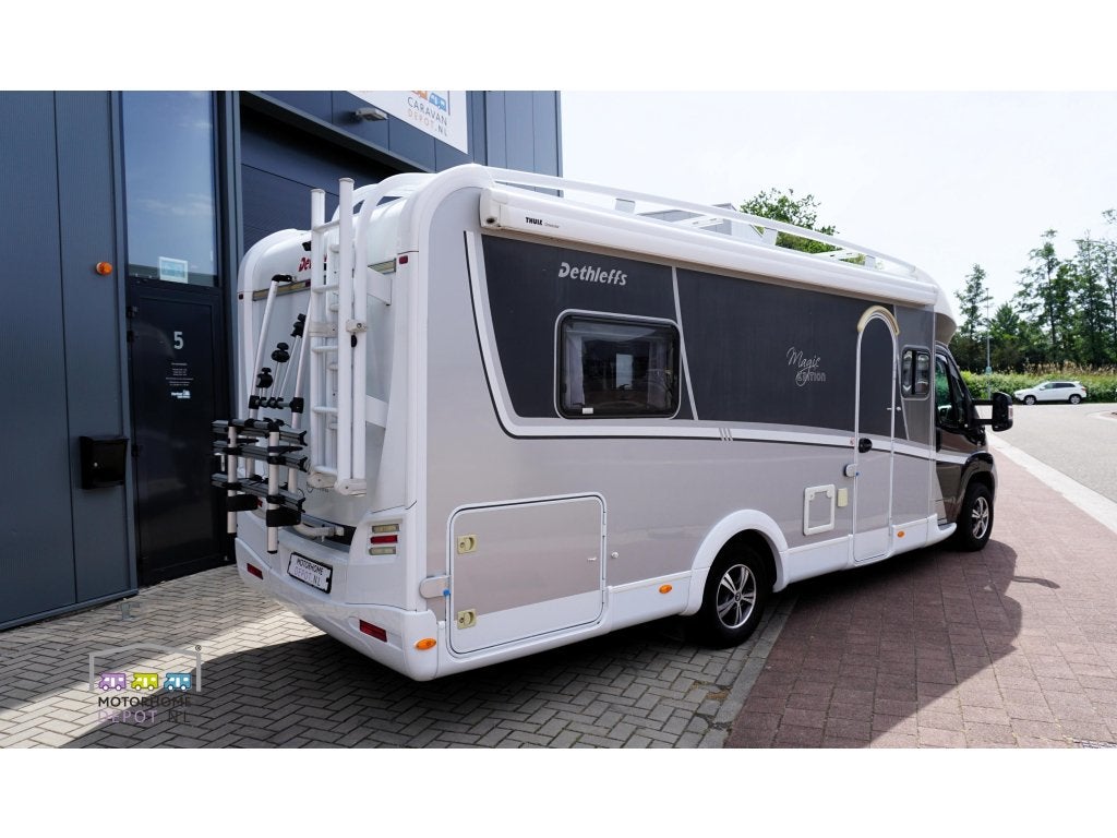 Dethleffs Magic Edition Black /zonnepaneel/ goed onderhouden, Caravans en Kamperen, Ringverwarming, Fiat, Bedrijf, Airbags
