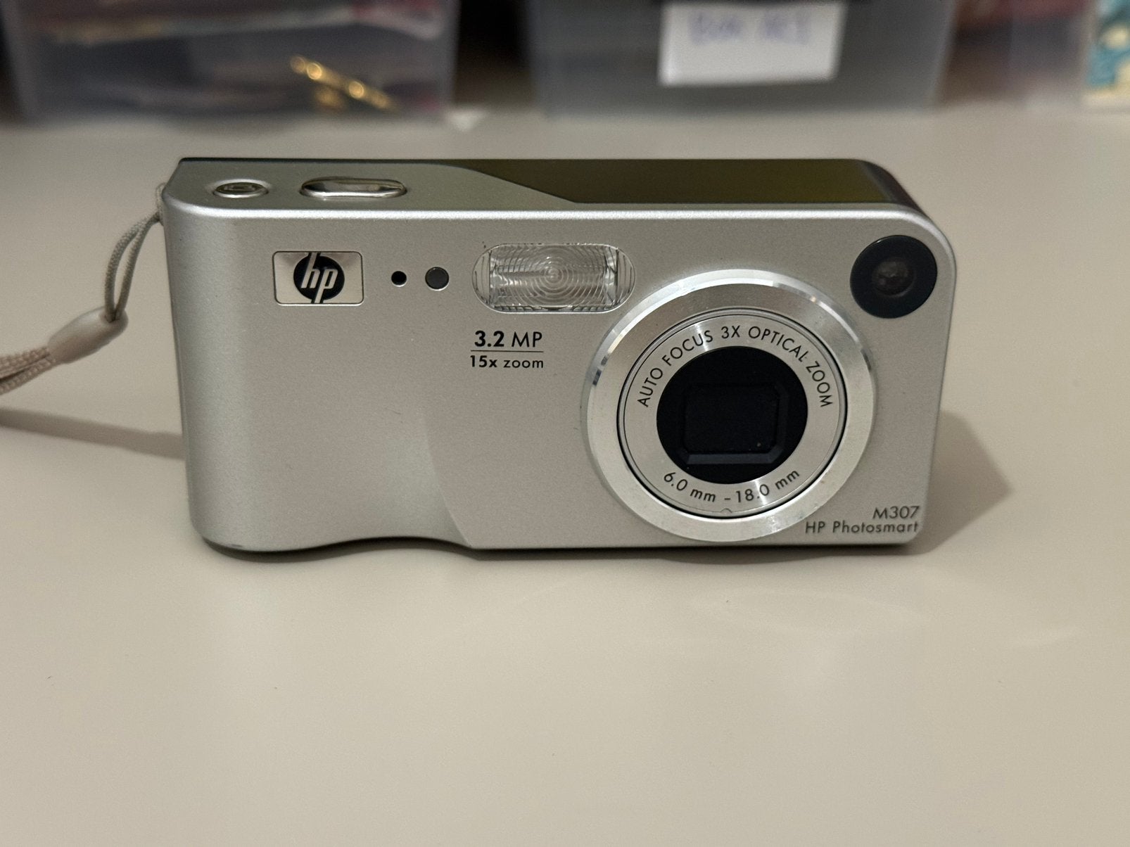HP Photosmart M307 Digitale Camera, Audio, Tv en Foto, Ophalen of Verzenden, Zo goed als nieuw, Overige Merken, Geen optische zoom