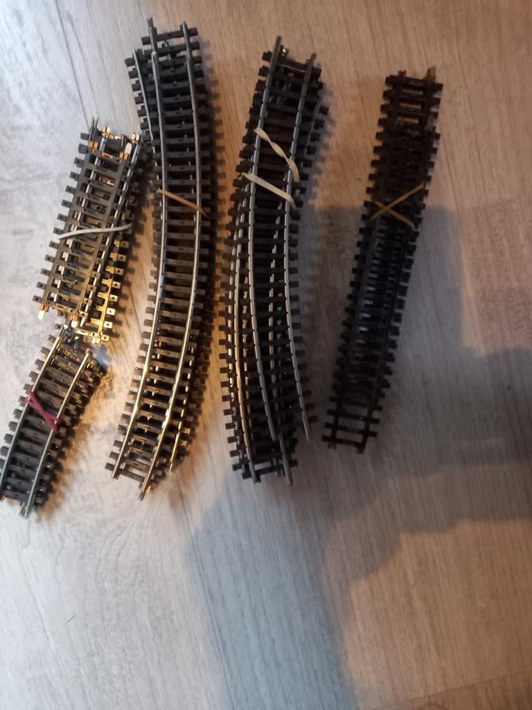 Marklin k rails  diverse maten., Ophalen of Verzenden, Wisselstroom, Rails, Märklin