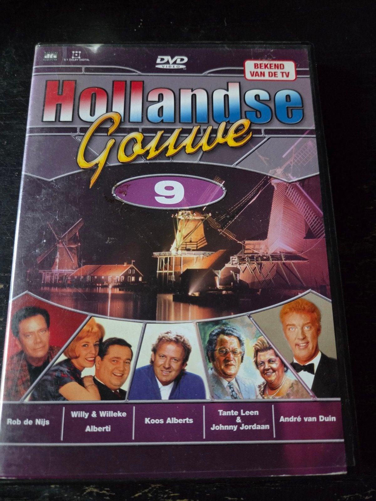 Hollandse gouwe 9, Cd's en Dvd's, Dvd's | Muziek en Concerten, Alle leeftijden, Ophalen of Verzenden, Zo goed als nieuw