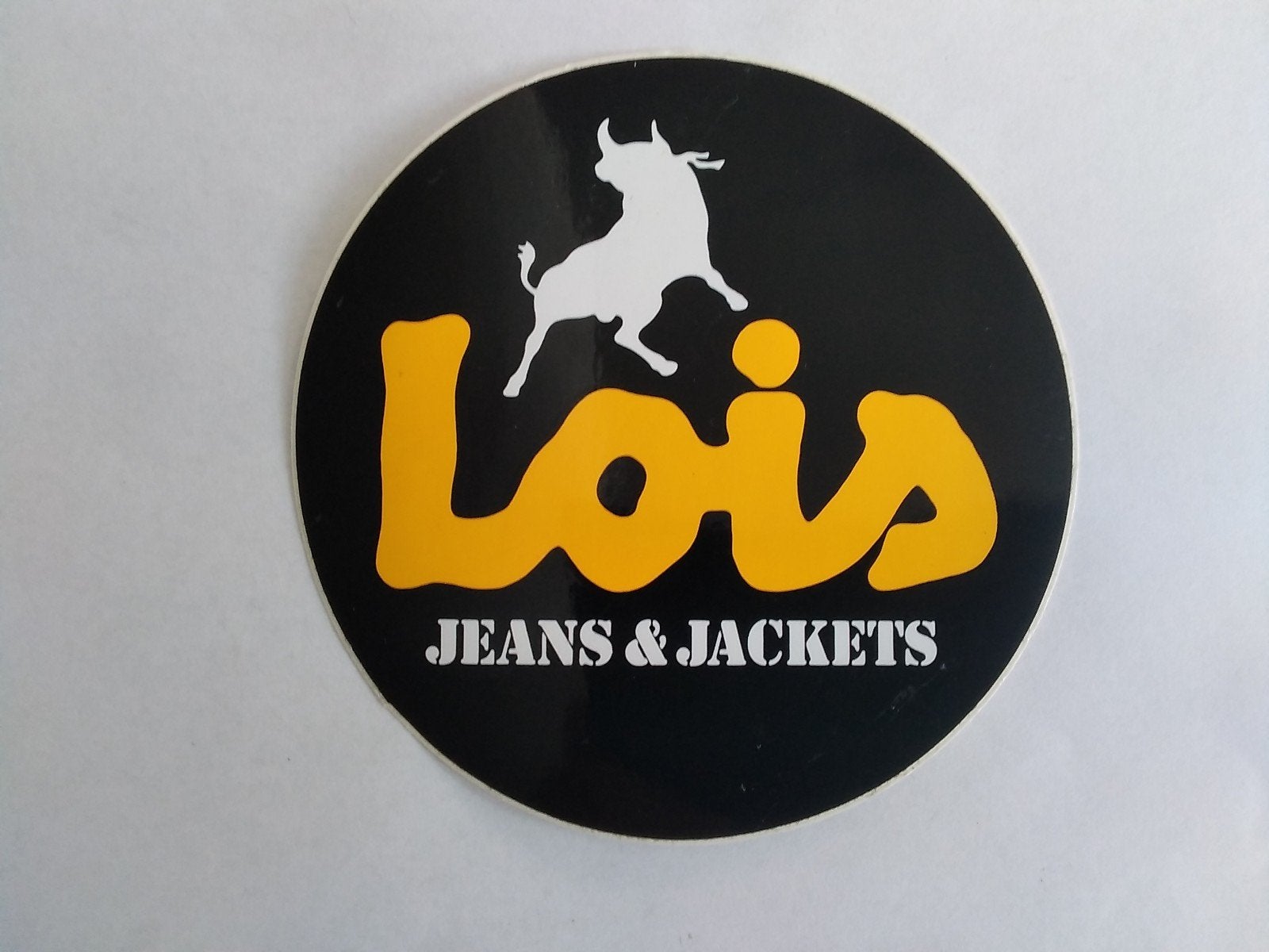 Sticker Lois Jeans & Jackets, Verzamelen, Verzenden, Zo goed als nieuw, Bedrijf of Vereniging