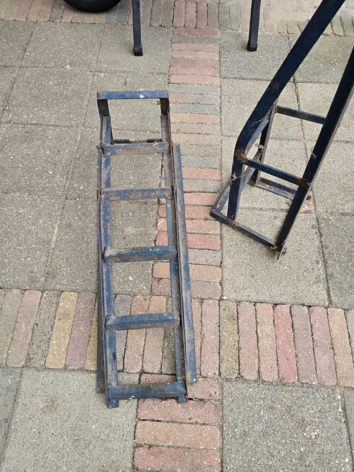 auto oprij ijzer, Ophalen, Gebruikt, Band(en), Personenwagen