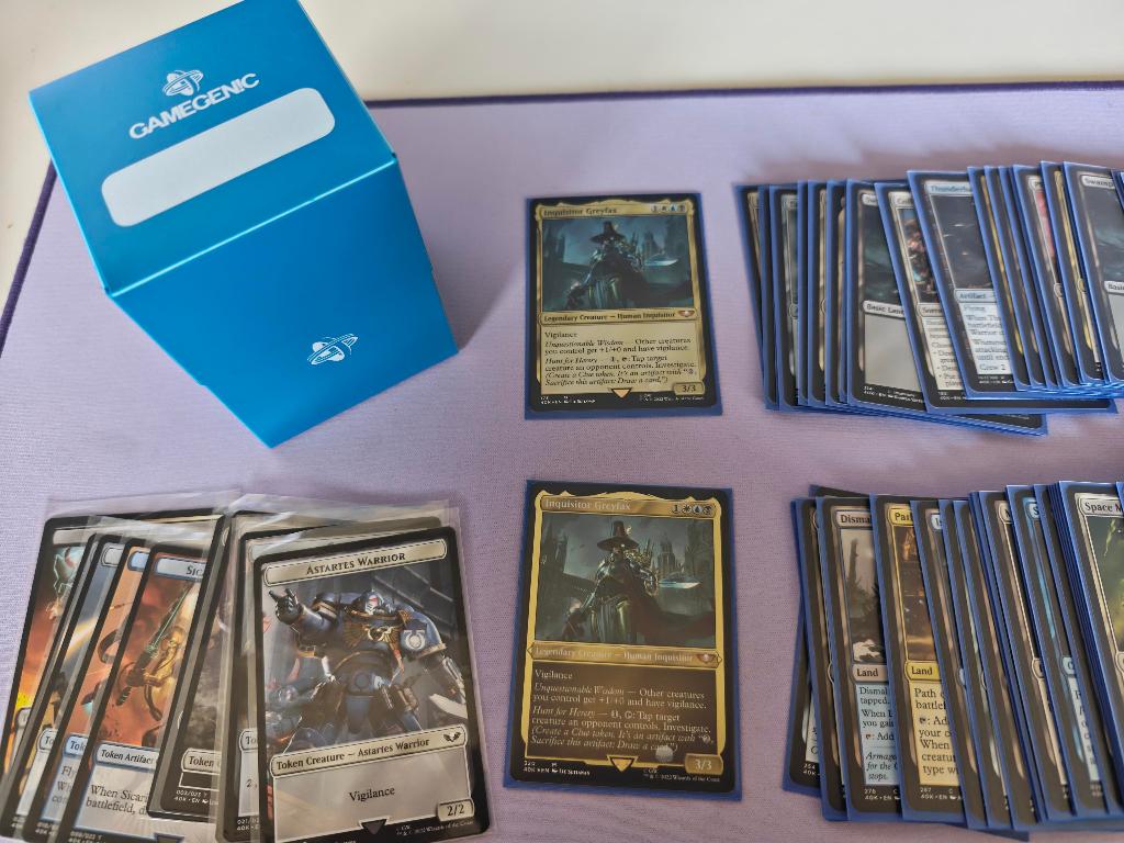 MAGIC x WARHAMMER 40,000 COMMANDER DECKS, Hobby en Vrije tijd, Verzamelkaartspellen | Magic the Gathering, Ophalen of Verzenden