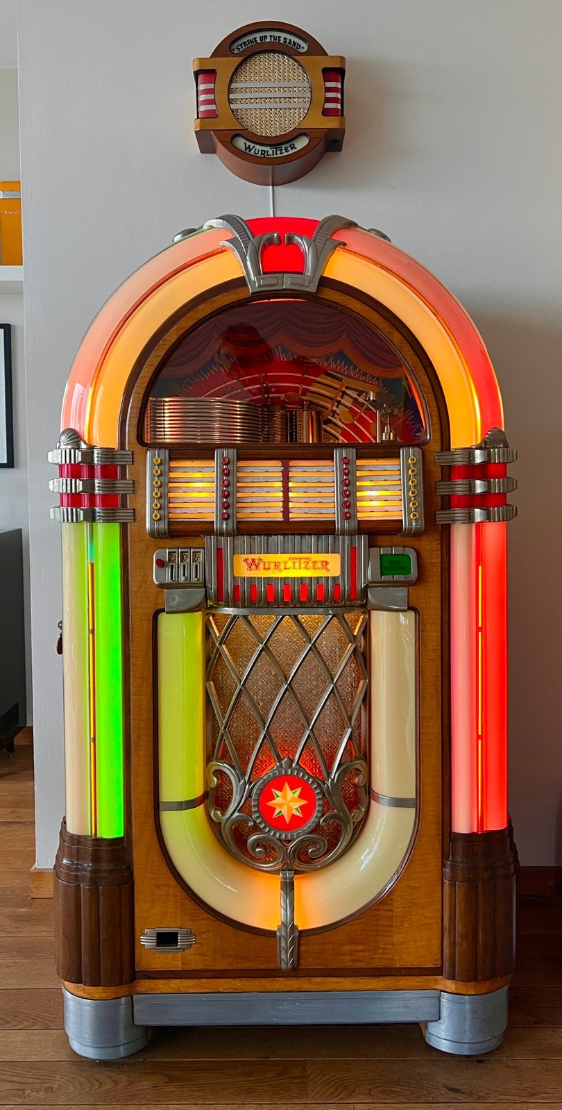 Wurlitzer 1015 jukebox ORIGINELE STAAT, Verzamelen, Ophalen of Verzenden, Zo goed als nieuw, Voor 1950, Wurlitzer