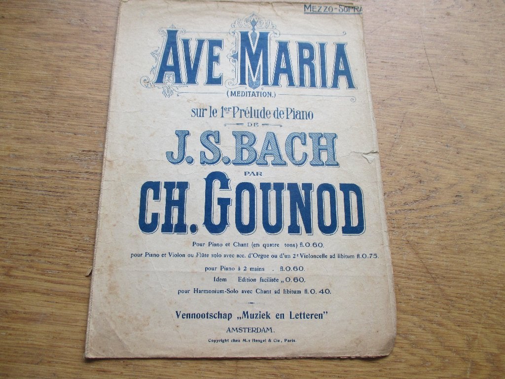 AVE MARIA - BACH/GOUNOD, Ophalen of Verzenden, Gebruikt, Artiest of Componist, Religie en Gospel