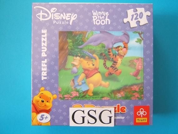 Winnie the Pooh (regen) 120 st nr. 35601-01, Kinderen en Baby's, Speelgoed | Kinderpuzzels, Ophalen, Meer dan 50 stukjes, Nieuw