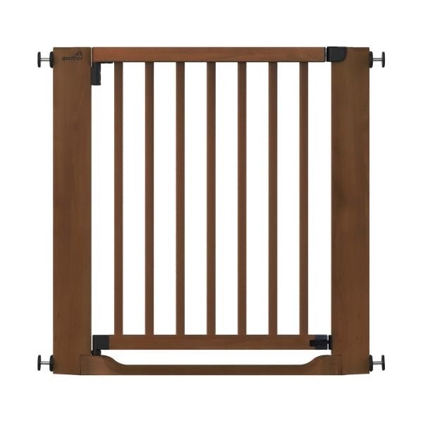 Geuther Easylock Traphek - Hout - - 87-95 cm - Walnut, Gebruikt, Ophalen of Verzenden, Klemhekje, Hout